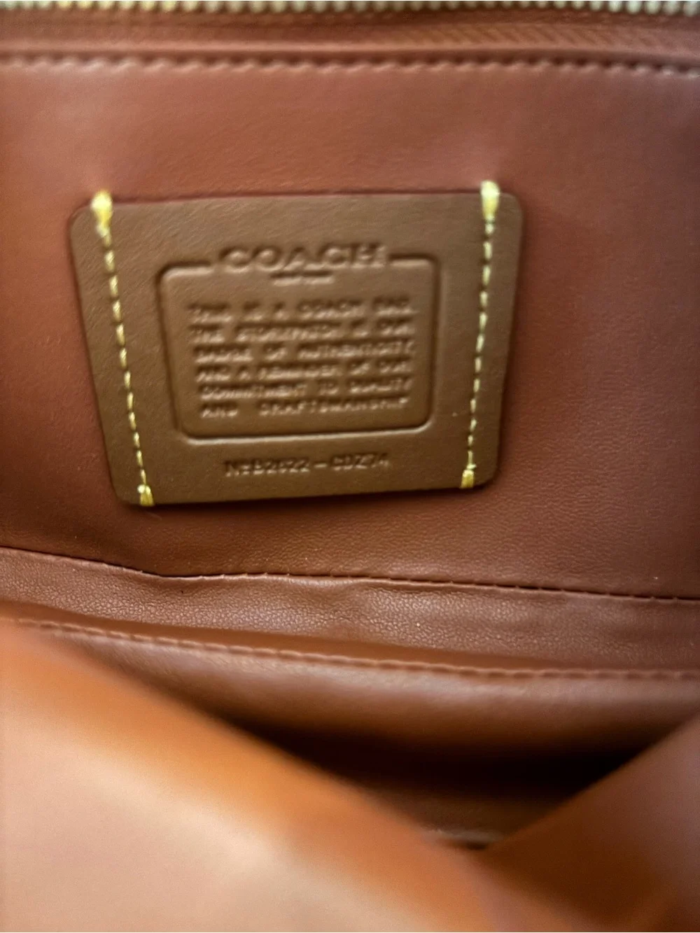 NWT Coach Suede Jet Bag Chestnut Brown Shoulder Bag Brass Hardware